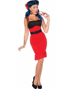 Pin Up Kostüm Scarlet Rose Rock