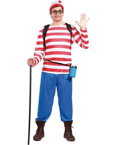 Wandere mit weiss-rote Pullover Kostüm