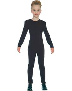 Schwarzer Overall für Mädchen