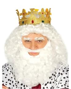 King Crown with glitter for an adult