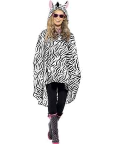 Party zebra poncho 