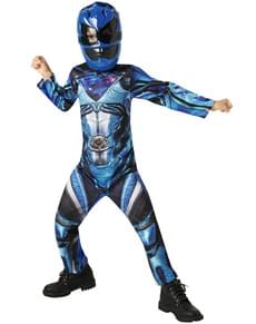 Déguisement Power Ranger bleu Movie enfant