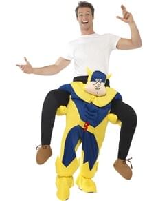 Déguisement Bananaman Ride on adulte
