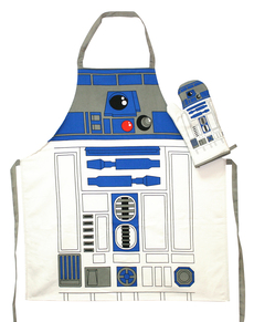 Jogo de avental e luva de cozinha de Star Wars R2-D2