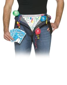 Complément virile de fête dans le pantalon