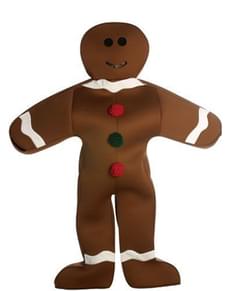 Lebkuchen Mann Kostüm für Erwachsene
