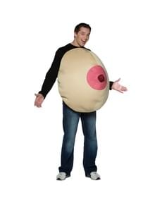 Déguisement de sein géant