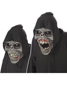 Máscara demonio nocturno animada deluxe