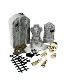 Set de piezas de cementerio