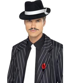 Weiße Gangster Krawatte