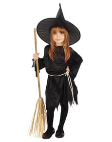 Costume da strega malvagia tradizionale per bambina