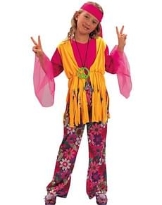 Little Hippy Girl Costume