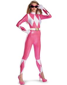 Power Rangers sexy pink deluxe kostume