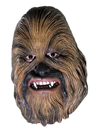 Chewbacca 3/4 mask for an adult