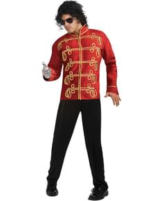 Michael Jackson Jackett für Erwachsene rot deluxe Militar