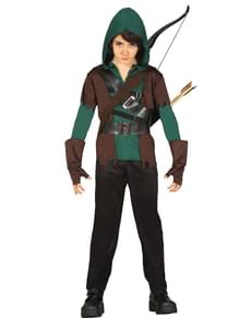 Bogenschütze Robin Kostüm für Jungen