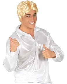 Disco Hemd silber für Herren