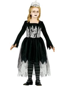 Costume da principessa gotica per bambina
