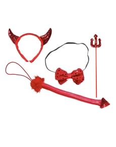Set da diavolessa con paillettes