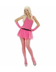 Tutu rose fluo femme