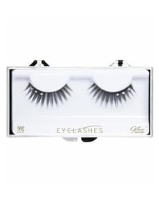 Ciglia nere con strass