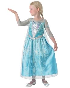 Disfraz de Elsa Frozen Premium para niña