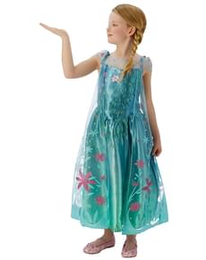 Costume elsa La Reine des Neiges- Une fête givrée fille