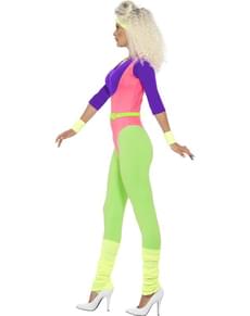 Womens 1980s Gymnast Girl Costume