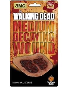 Verfaulte Wunde Latex-Protese aus The Walking Dead