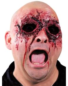 Ausgerissene Augen Latex-Prothese