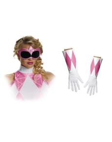 Adults Pink Mighty Morphin Power Ranger Accessories Kit