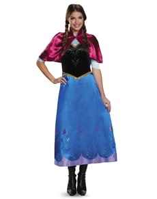 Womens Anna Frozen Deluxe Costume
