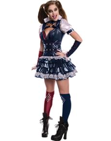 Costume Harley Quinn Arkham Franchise femme