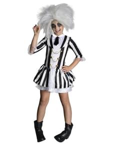 Girls Beetlejuice deluxe costume