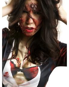 Camiseta de zombie girl para mujer