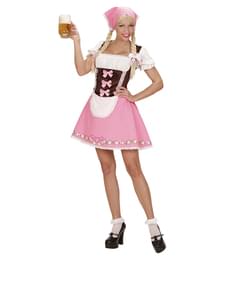 Bavarian girl costume for a woman