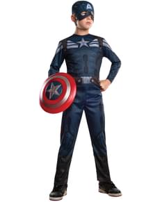 Costume Captain America : le soldat de l'hiver enfant