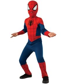 Klassisk Ultimate Spiderman Barnekostyme