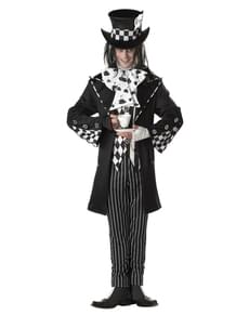 Mens Dark Mad Hatter Costume