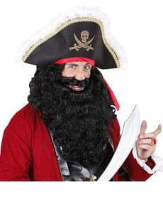 Maxi black beard for a man