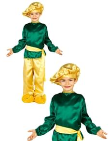 Boys Green Royal Page Costume