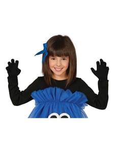 Gants noirs fille