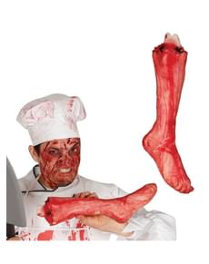 Pierna descuartizada