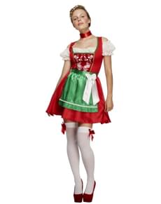 Womens Christmas Bavarian Costume