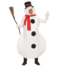 Schneemann Kostüm Set für Herren