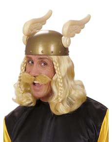 Moustache de Gaulois blond