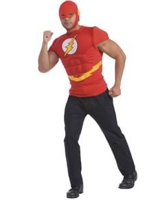 Mens muscular Flash DC Comics costume