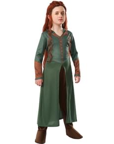 Costume Tauriel The Hobbit bambina