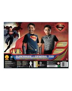 Boys Superman and General Zod Man of Steel Costume Sets