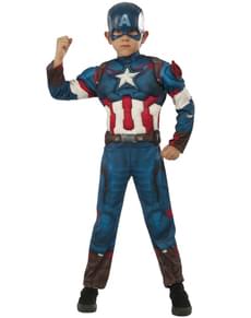 Costume Captain America: L'Ère D'ultron deluxe enfant